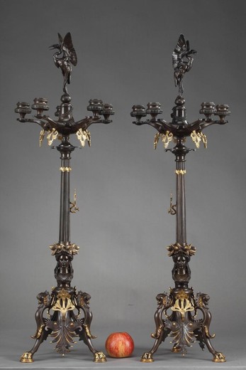 Antique candelabra