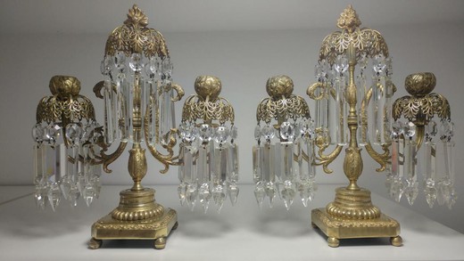 Paired Candelabra