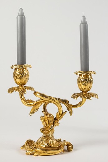 Pair of Louis XV Style Candelabra