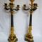 Antique twin candelabra