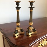 Antique candlesticks