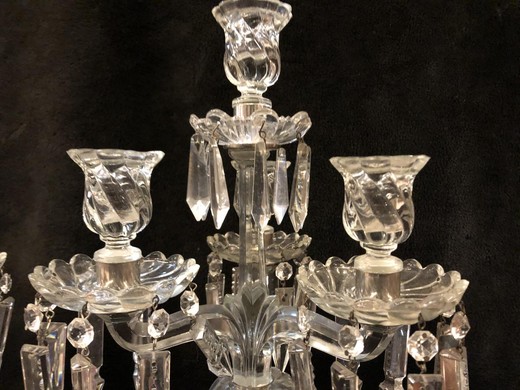 Vintage twin candelabra