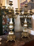 Vintage twin candelabra