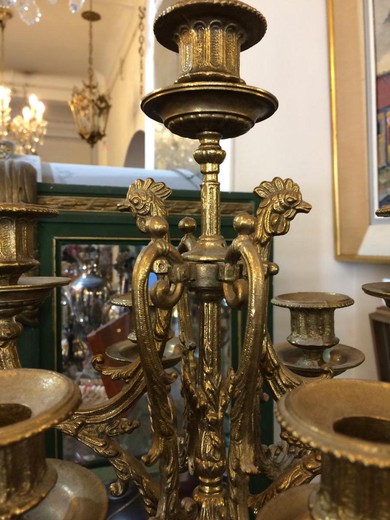 Vintage twin candelabra