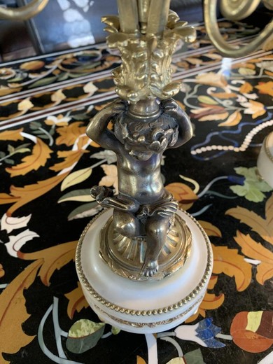 Napoleon III Style Twin Candelabra