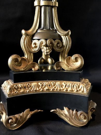 Antique restoration candelabra