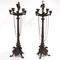 Antique twin candelabra