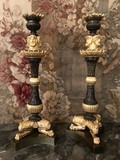 Antique candlesticks