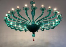 Antique Murano Glass Chandelier Antique Murano Glass Chandelier