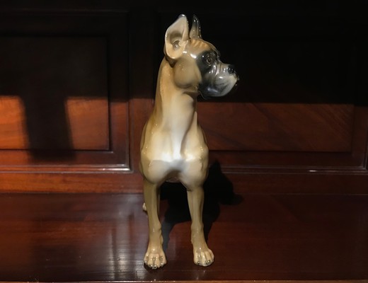 Antique sculpture "Boxer"