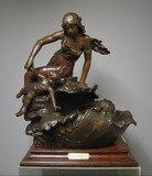 Antique sculpture "Wave"