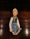 Antiquarian statuette "Amager boy"