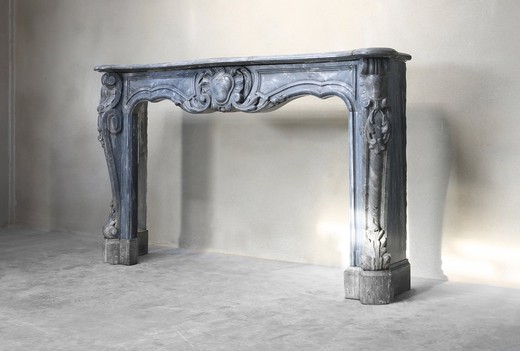 Large antique fireplace