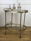 Antique serving trolley