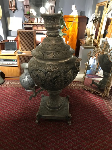 Very large antique samovar