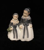 Antique sculpture "Girls"