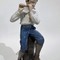 Антикварная скульптура «Мальчик с дудочкой»
