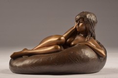 Antique sculpture "Nude"