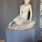 Антикварная скульптура "Обнаженная молодая женщина"