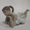 Antique sculpture of a ballet dancer