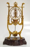 Antique Empire Skeleton Clock