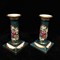 Antique pair of candle holders