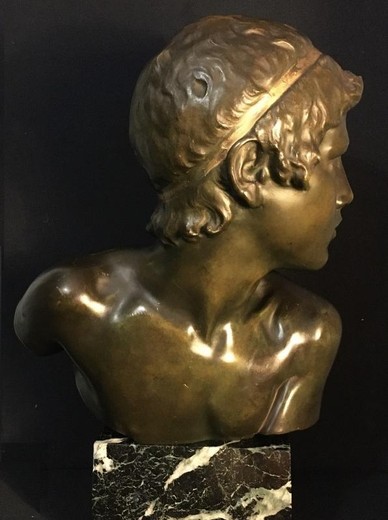 Antique bust of Young Achilles