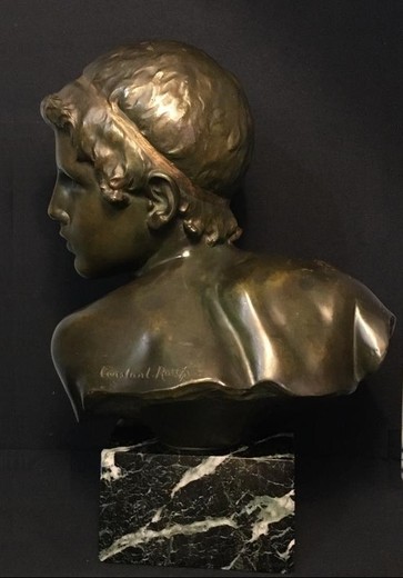 Antique bust of Young Achilles