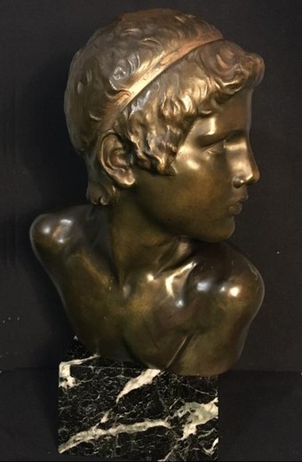 Antique bust of Young Achilles