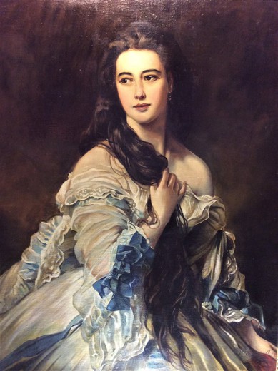 Antique portrait of "Barbara Rimsky-Korsakov"