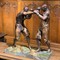 Antique sculpture prize fighters