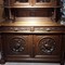 Antique hunting style buffet