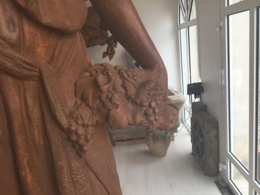 галерея антикварных садовых скульптур предметов декора и интерьера из терракоты в Москве