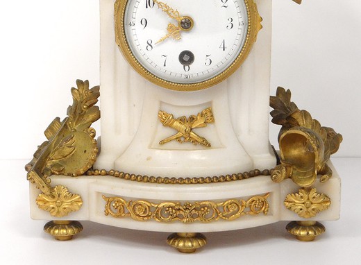 старинная мебель, антиквариат, купить часы из бронзы, бронзовые часы XIX века, купить старинные часы. старинные часы XIX века купить, часы из бронзы и мрамора, мраморные часы с бронзой