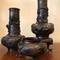 Antique bronze China vases