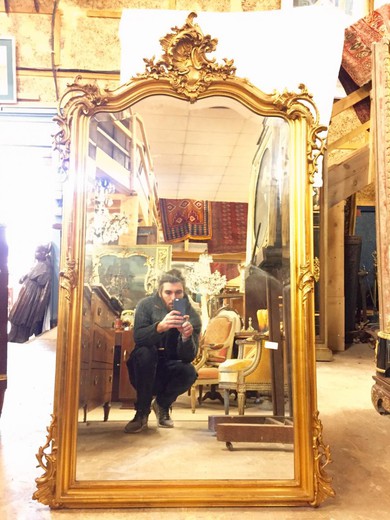 зеркало на заказ, купить старинное зеркало из золоченого дерева, купить антикварное зеркало, купить старинную мебель, купить антикварную мебель, старинное золоченое зеркало