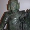 Большая антикварная скульптура "Самурай"