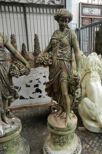 Antique garden sculptures "The Seasons". Germany, XX century.
