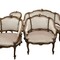 Antique sofa set of 19th c