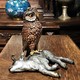 Antiquarian inkwell "Owl"