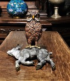 Antiquarian inkwell "Owl"