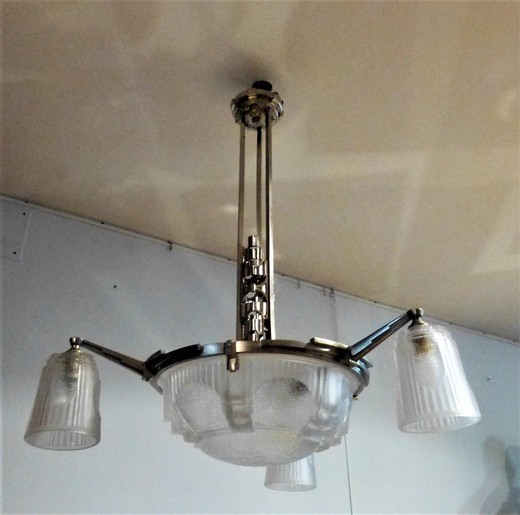 Antique art-deco chandelier