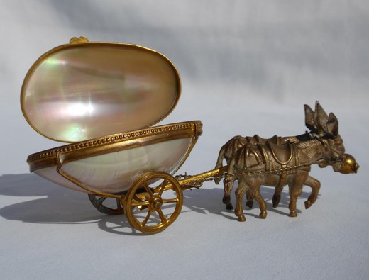 Antique jewelry box Napoleon III