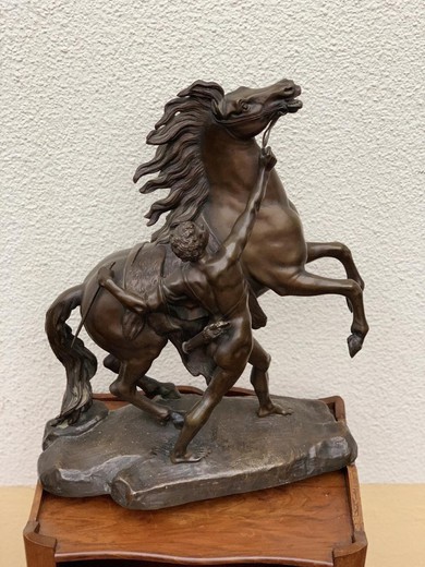 Antique sculpture "Horse Marley"