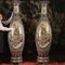 incredible Antique pair Satsuma vases