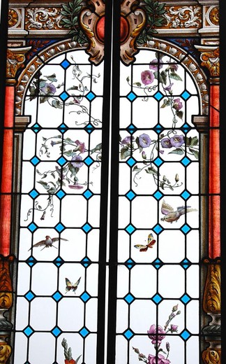 Antique Stained Glass