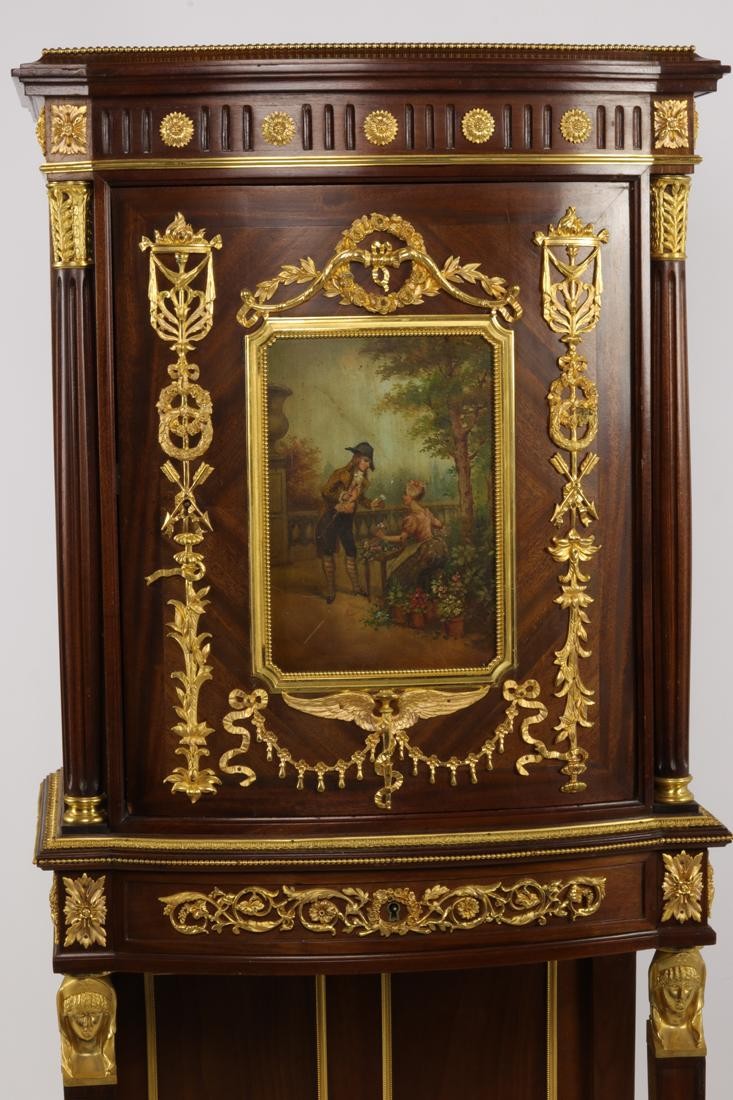Antique Vernis Martin cabinet