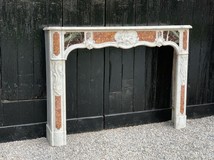 Antique fireplace