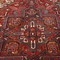 Antique Persian Heriz carpet