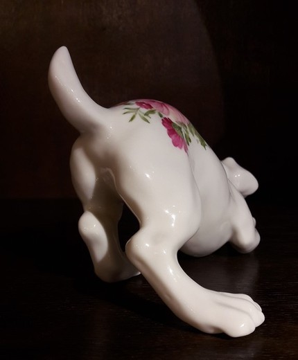 Porcelain Jack Russell terrier